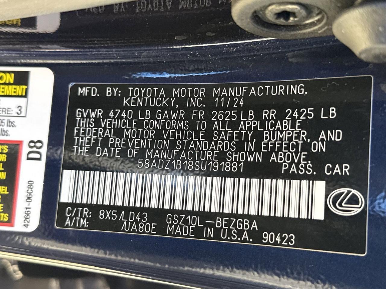 2025 Lexus ES 350 San Antonio TX