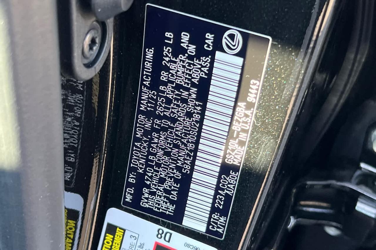 2025 Lexus ES Luxury Roseville CA