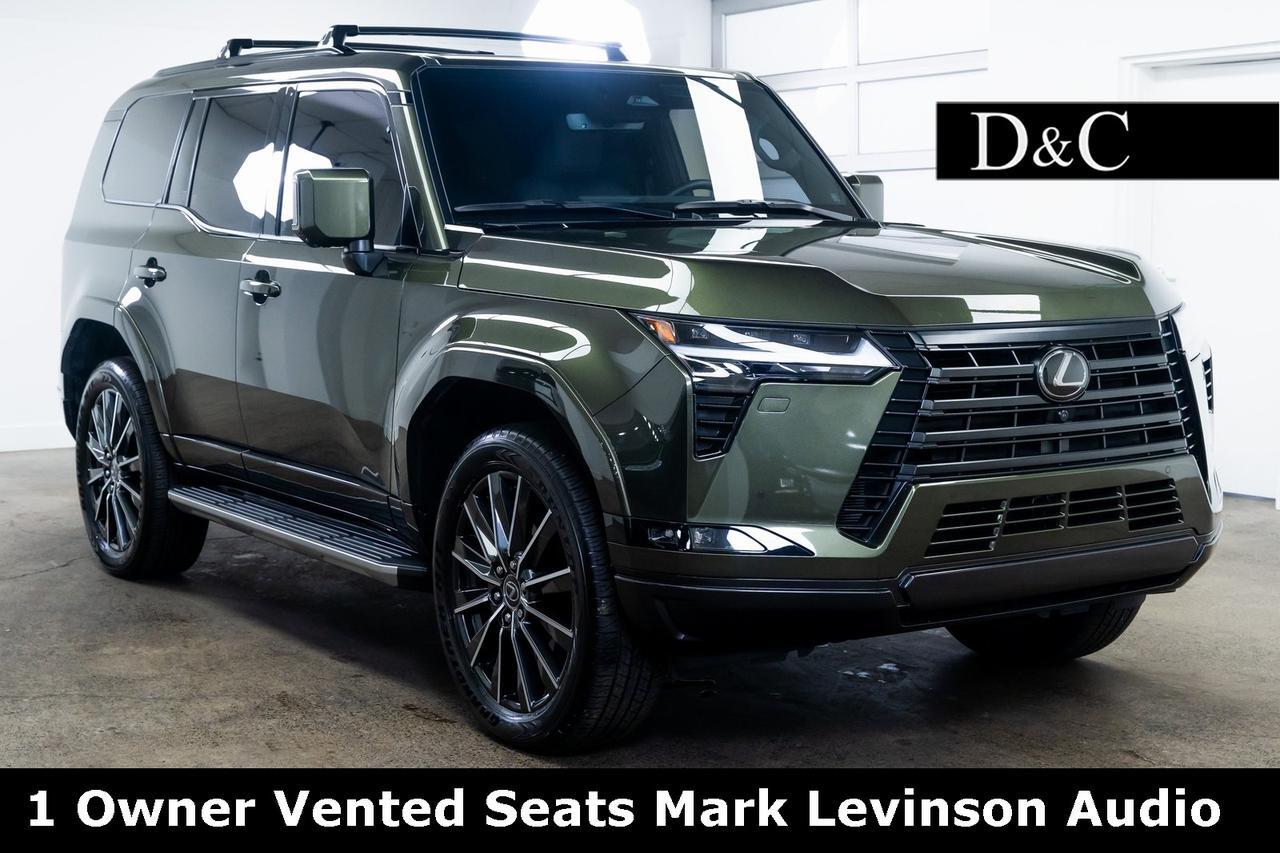 2025 Lexus GX 550 Luxury 1 Owner Vented Seats Mark Levinson Audio Portland OR