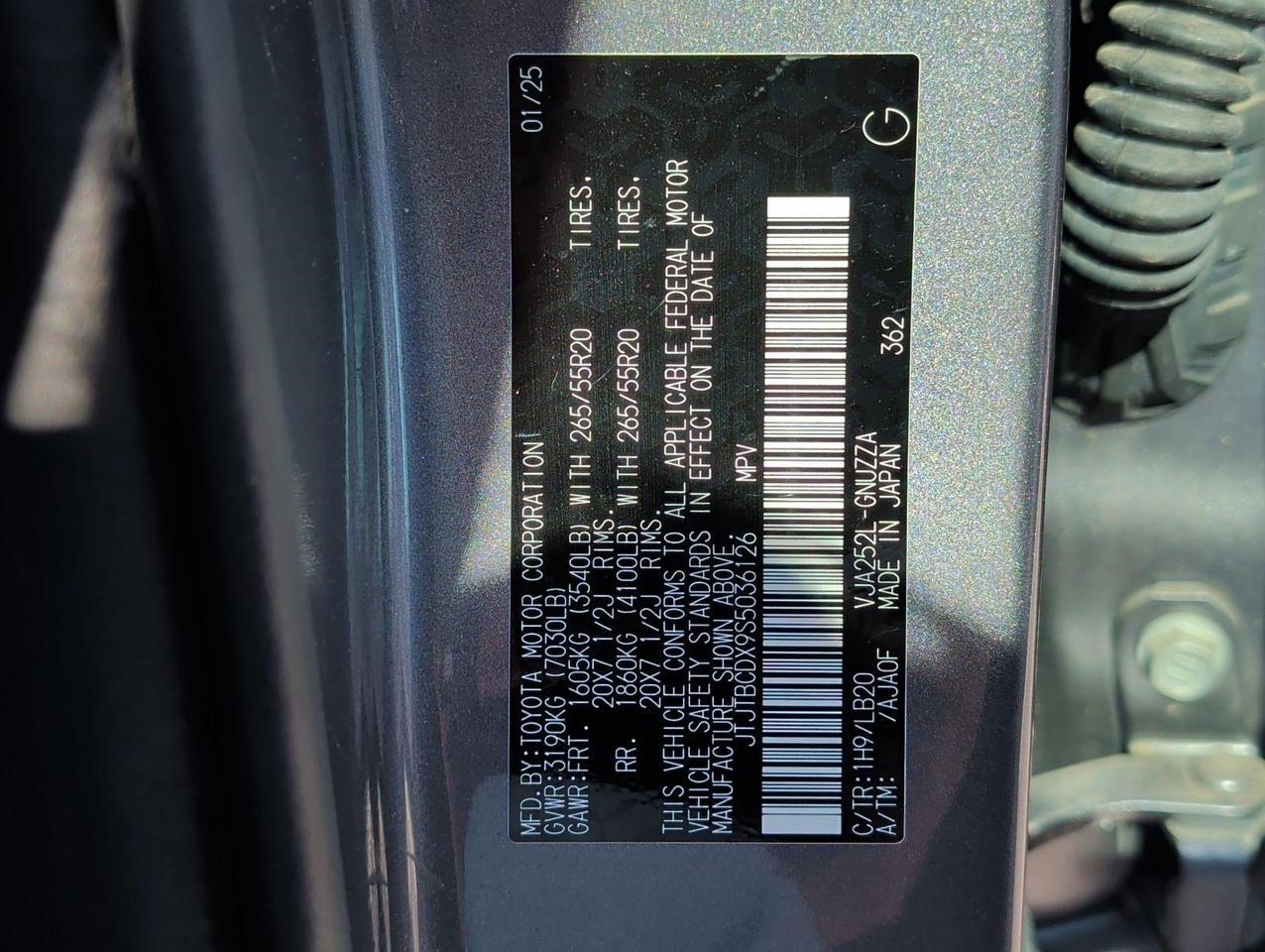 2025 Lexus GX 550 Overtrail San Juan TX
