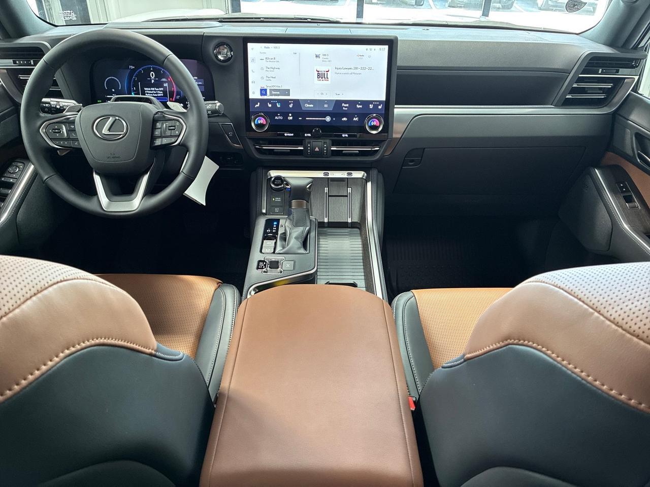 2025 Lexus GX550 Luxury, Captain&apos;s Seats, Cold Area Pkg, ML 21-Speaker Sound, Traffic Jam Assist Houston TX