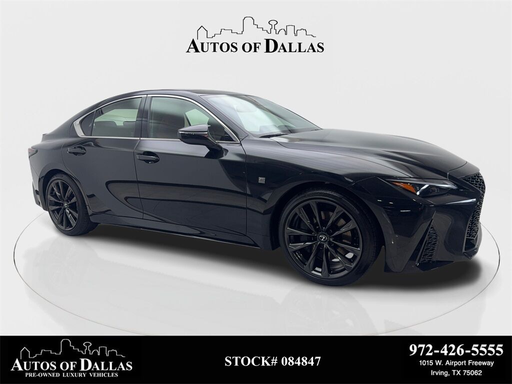 2025 Lexus IS 350 F SPORT Design CAM,SUNROOF,CLMT STS,BLIND SPOT Irving TX