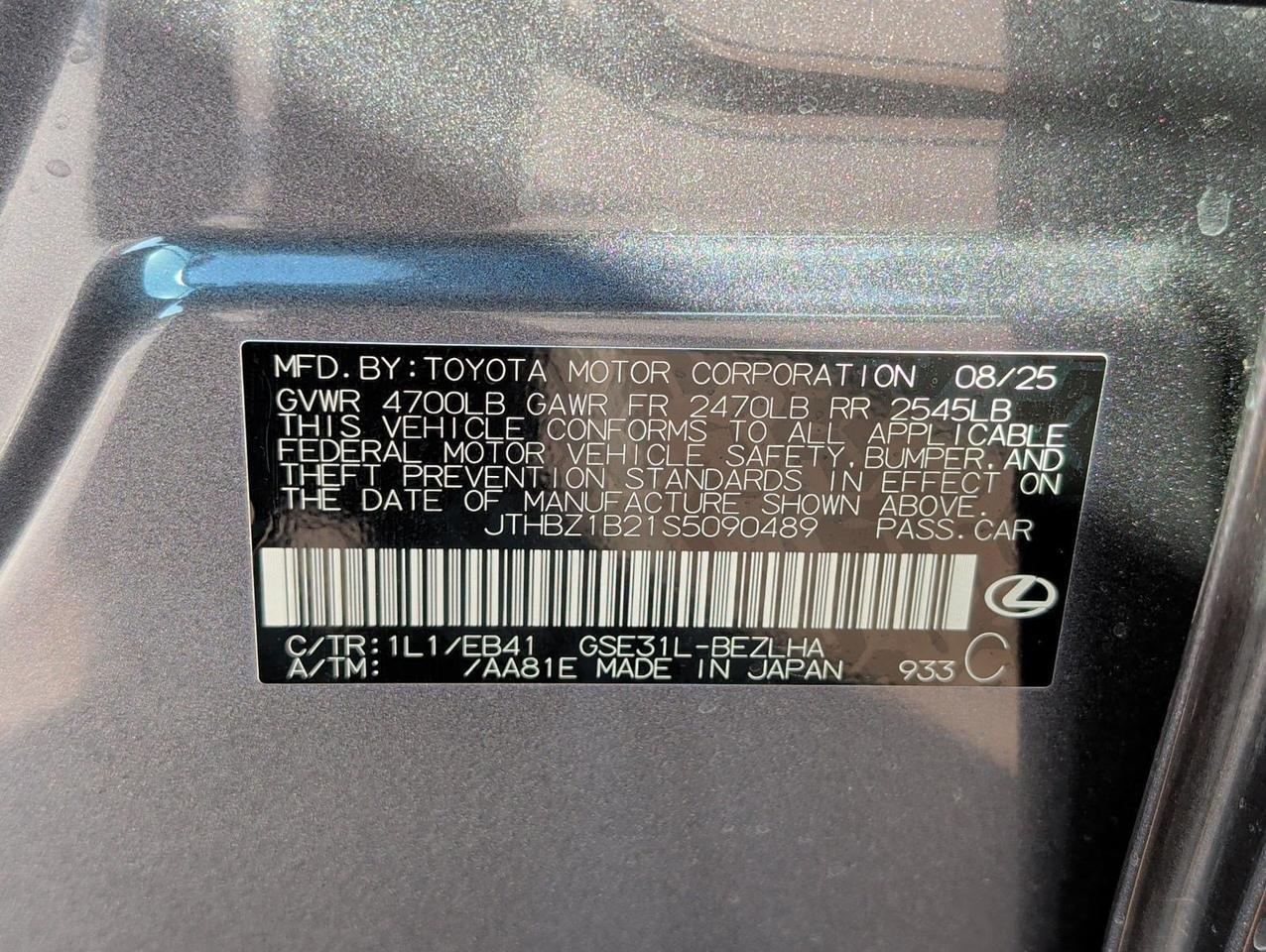 2025 Lexus IS 350 F SPORT Design San Juan TX