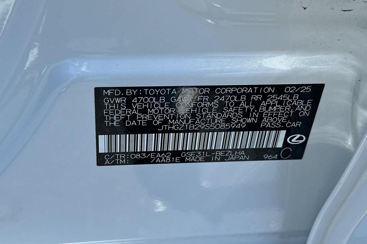 2025 Lexus IS 350 F SPORT Roseville CA