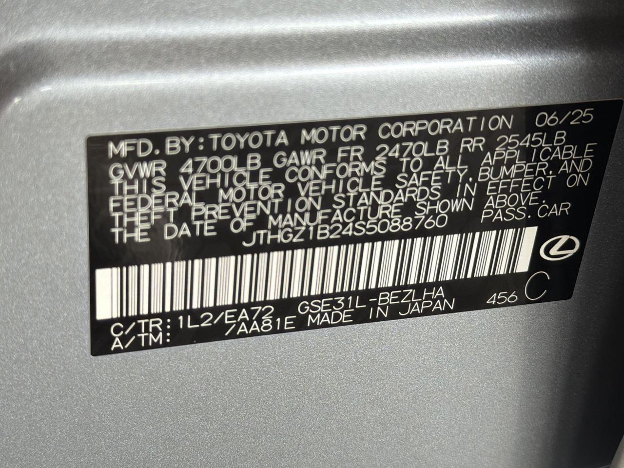 2025 Lexus IS 350 F SPORT San Antonio TX