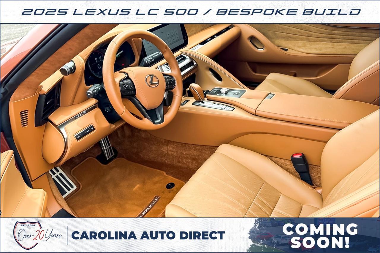2025 Lexus LC 500 / Bespoke Build / Carbon Fiber Roof / Coming Soon! Lincolnton NC