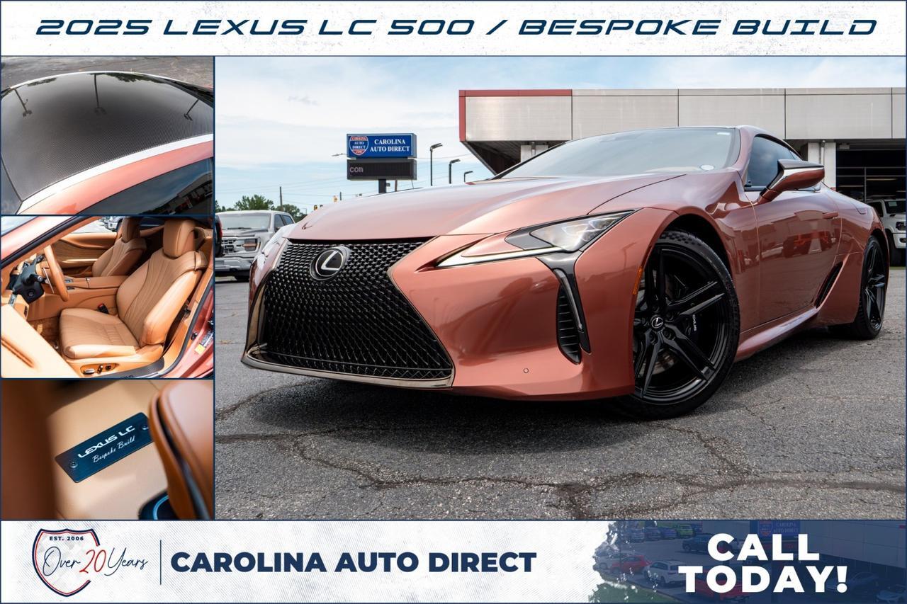 2025 Lexus LC 500 / Bespoke Build / Carbon Fiber Roof / Mark Levinson Audio!