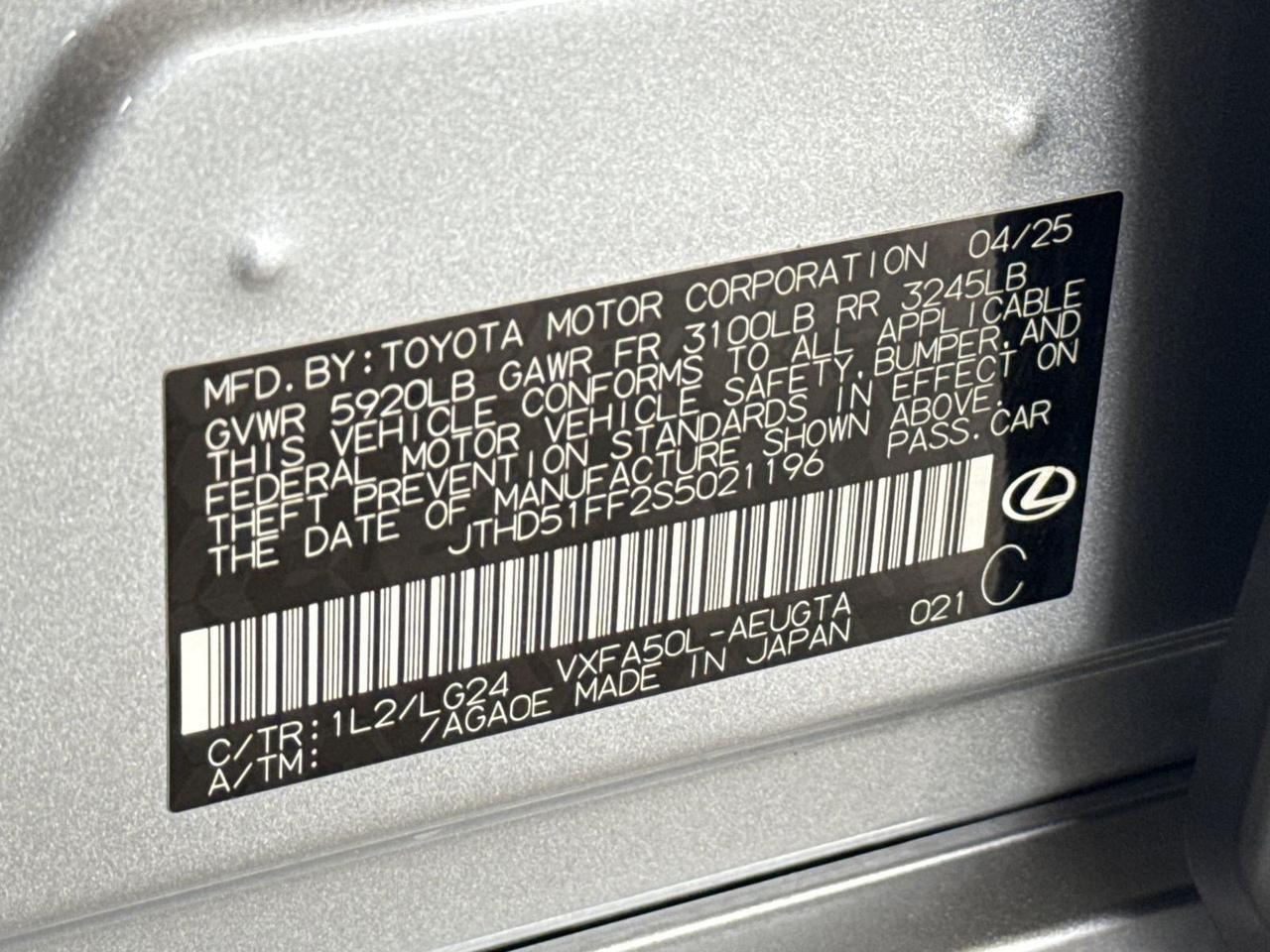 2025 Lexus LS 500 San Antonio TX