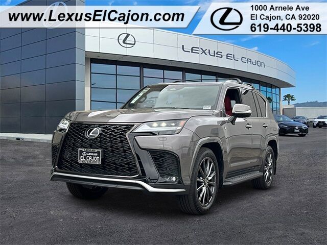 2025 Lexus LX 600 F SPORT San Diego County CA