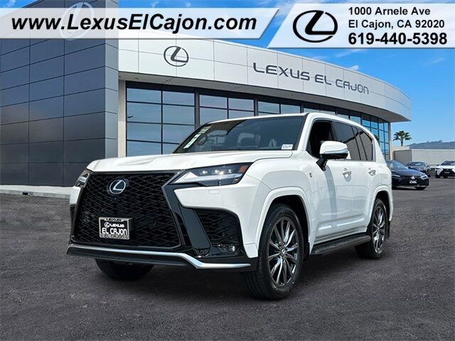 2025 Lexus LX 600 F SPORT San Diego County CA