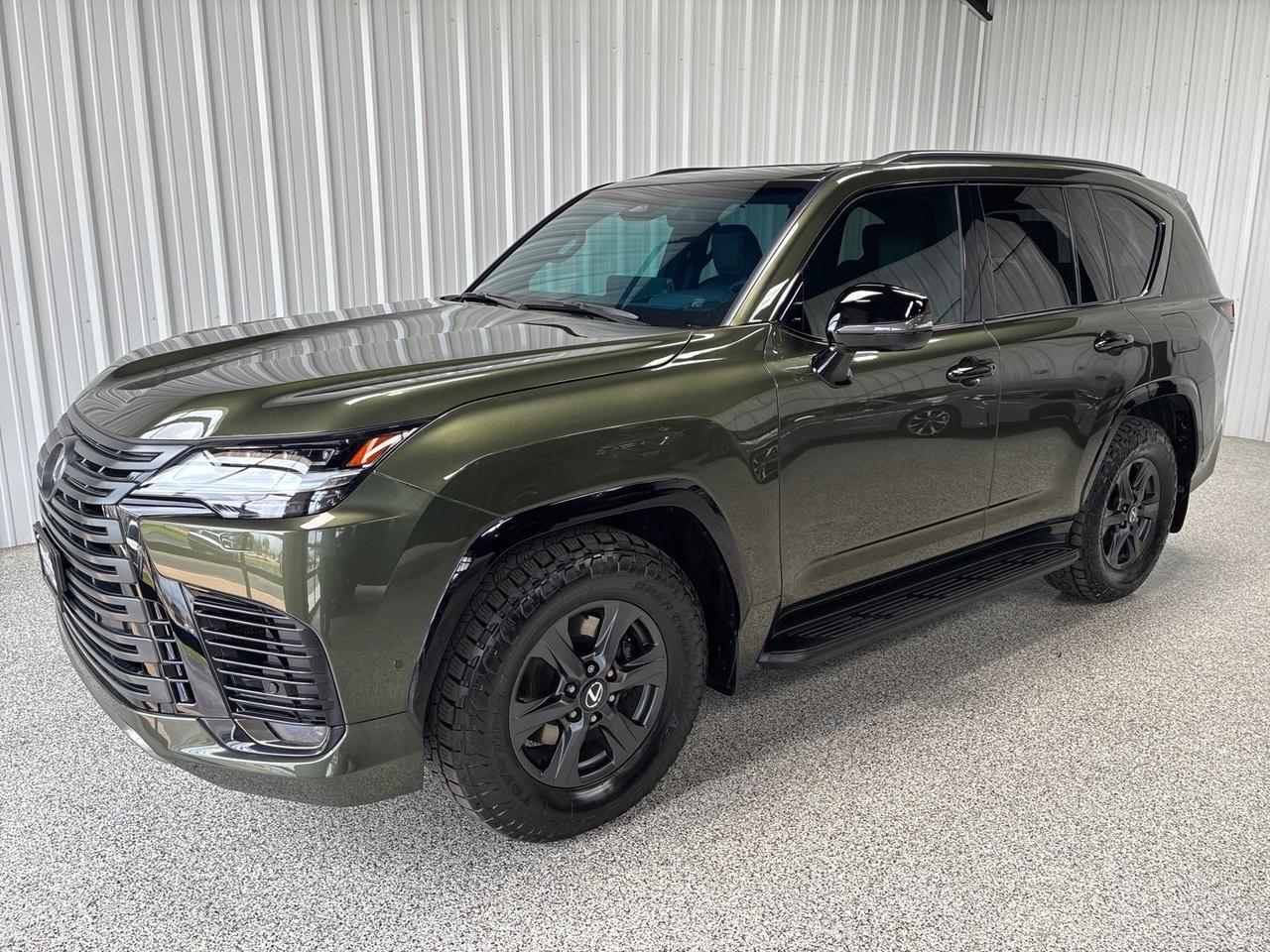 2025 Lexus LX700h Overtrail, 3-Row Seating, Mark Levinson Sound, Black Badge Overlays