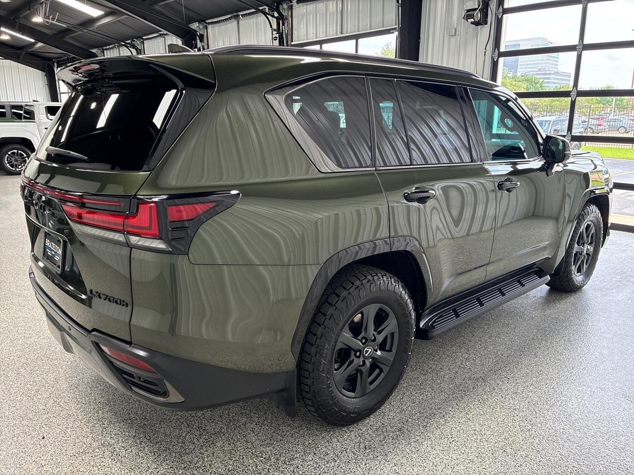 2025 Lexus LX700h Overtrail, 3-Row Seating, Mark Levinson Sound, Black Badge Overlays