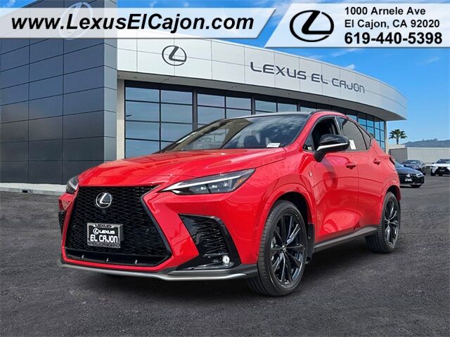 2025 Lexus NX 450h+ F SPORT San Diego County CA