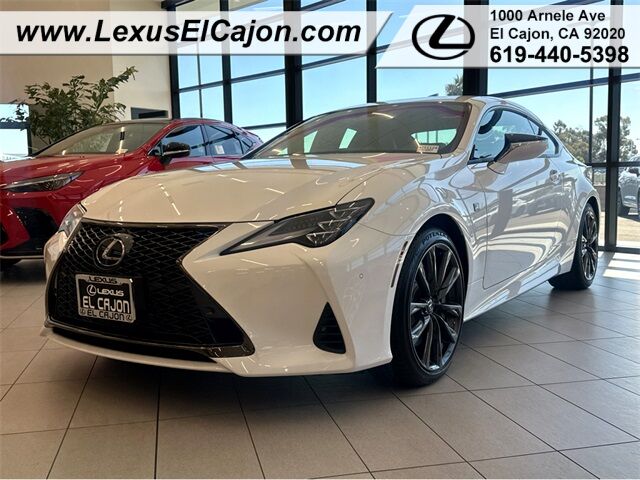 2025 Lexus RC 350 F Sport San Diego County CA