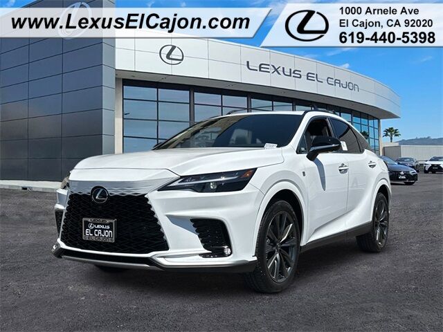 2025 Lexus RX 350 F Sport San Diego County CA