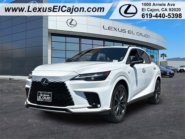 2025 Lexus RX 350 F Sport San Diego County CA