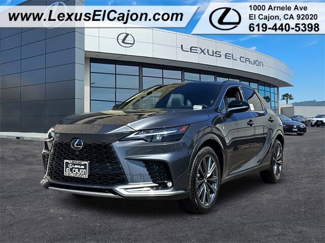 2025 Lexus RX 350 F Sport San Diego County CA