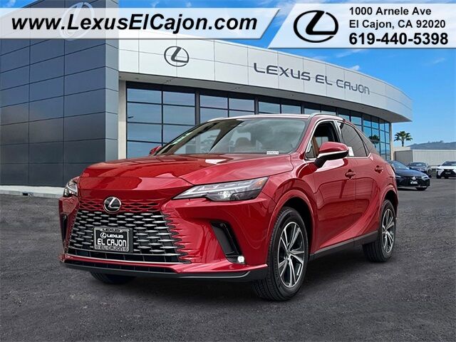 2025 Lexus RX 350 San Diego County CA