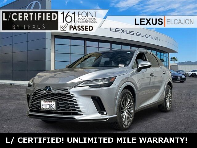2025 Lexus RX 350h Luxury San Diego County CA