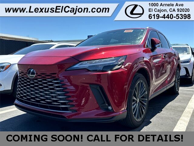 2025 Lexus RX 350h Premium San Diego County CA
