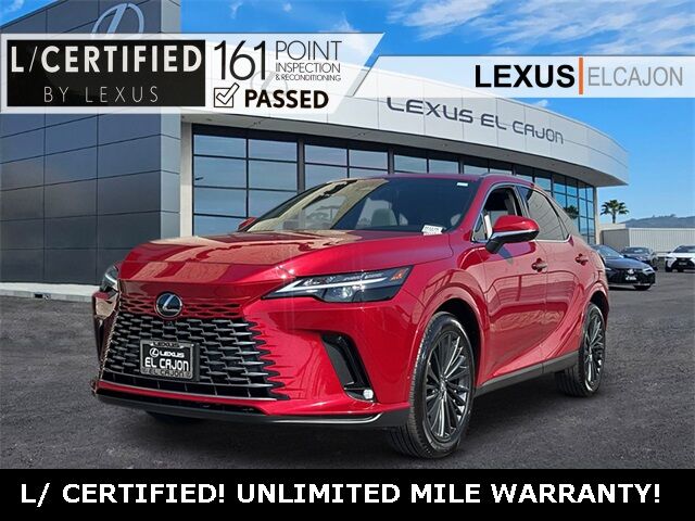 2025 Lexus RX 350h Premium San Diego County CA