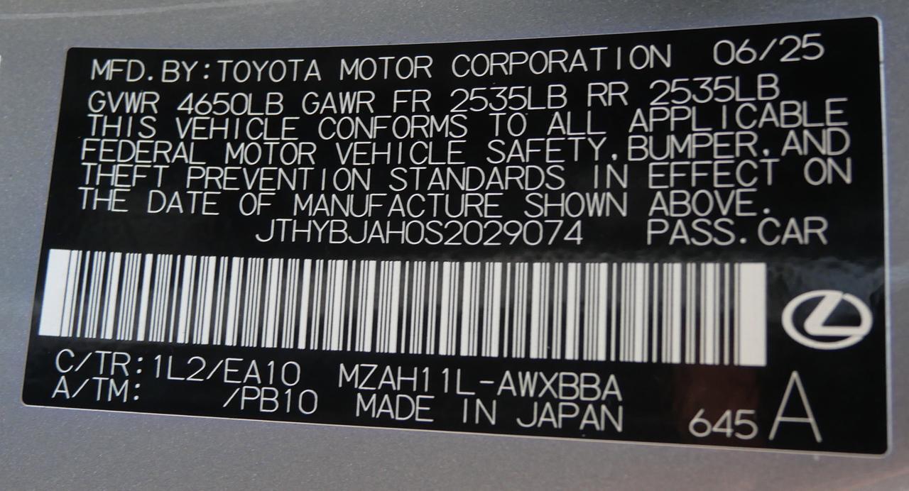 2025 Lexus UX 300h San Juan TX