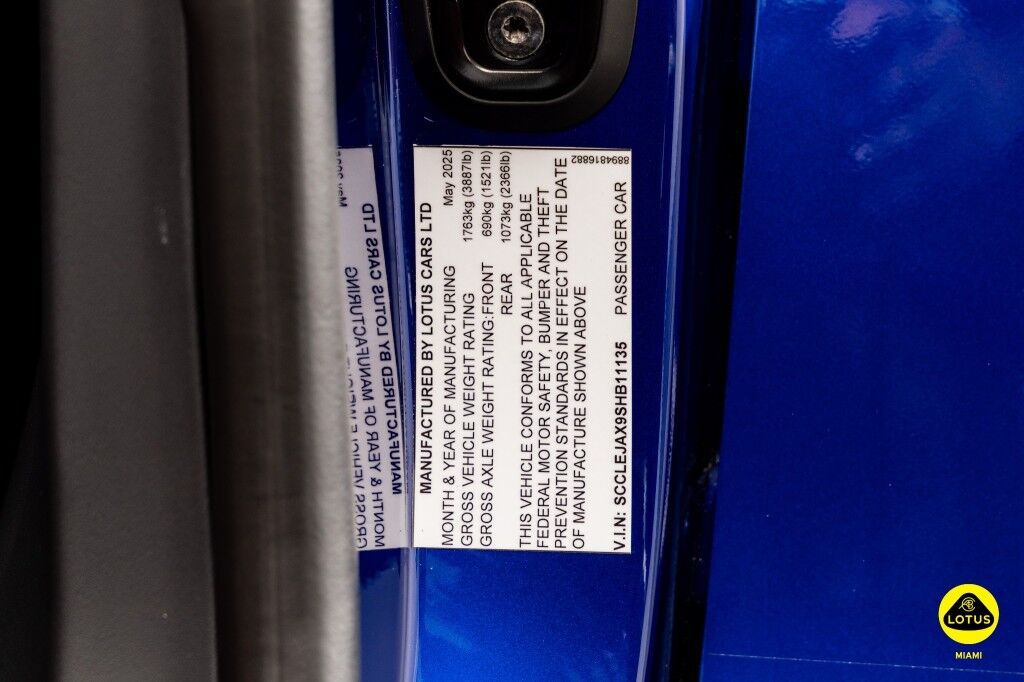 2025 Lotus Emira V6- Lease for only $999/ month for 36 mos* V6 North Miami Beach FL