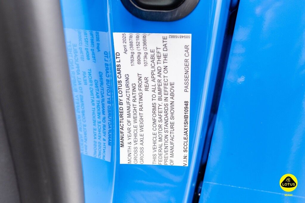 2025 Lotus Emira V6 North Miami Beach FL