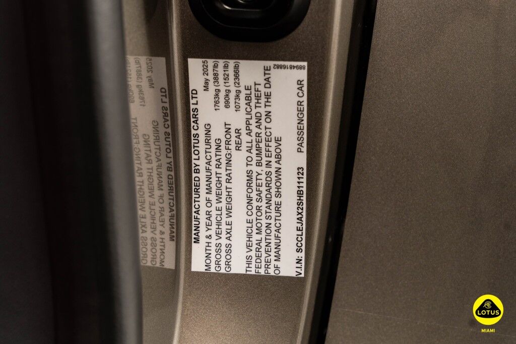 2025 Lotus Emira V6 North Miami Beach FL