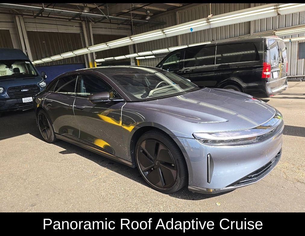 2025 Lucid Air Grand Touring Panoramic Roof Adaptive Cruise