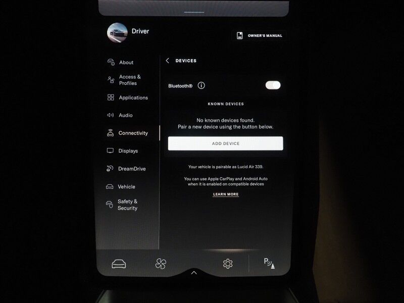 2025 Lucid Air Touring AWD *GLASS CANOPY ROOF, COMFORT & CONVENIENCE PKG, NAVIGATION, ADAPTIVE CRUISE, SAFETY ALERTS, 360 CAMERAS, NAPPA LEATHER, CLIMATE SEATS, HEATED STEERING, SURRREAL SOUND PRO, 20 INCH WHEELS Round Rock TX