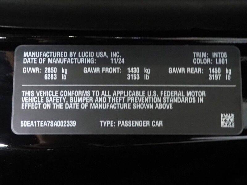 2025 Lucid Air Touring AWD *GLASS CANOPY ROOF, COMFORT & CONVENIENCE PKG, NAVIGATION, ADAPTIVE CRUISE, SAFETY ALERTS, 360 CAMERAS, NAPPA LEATHER, CLIMATE SEATS, HEATED STEERING, SURRREAL SOUND PRO, 20 INCH WHEELS Round Rock TX