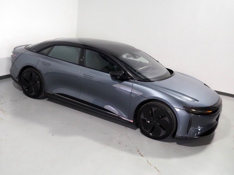 2025 Lucid Air Touring AWD *STEALTH w/GLASS CANOPY ROOF, DREAMDRIVE PRO, COMFORT & CONVENIENCE PKG, NAVIGATION, ADAPTIVE CRUISE, SAFETY ALERTS, 360 CAMERAS, NAPPA LEATHER, CLIMATE SEATS, HEATED STEERING, SURRREAL SOUND AUDIO, 20 INCH WHEELS Round Rock TX