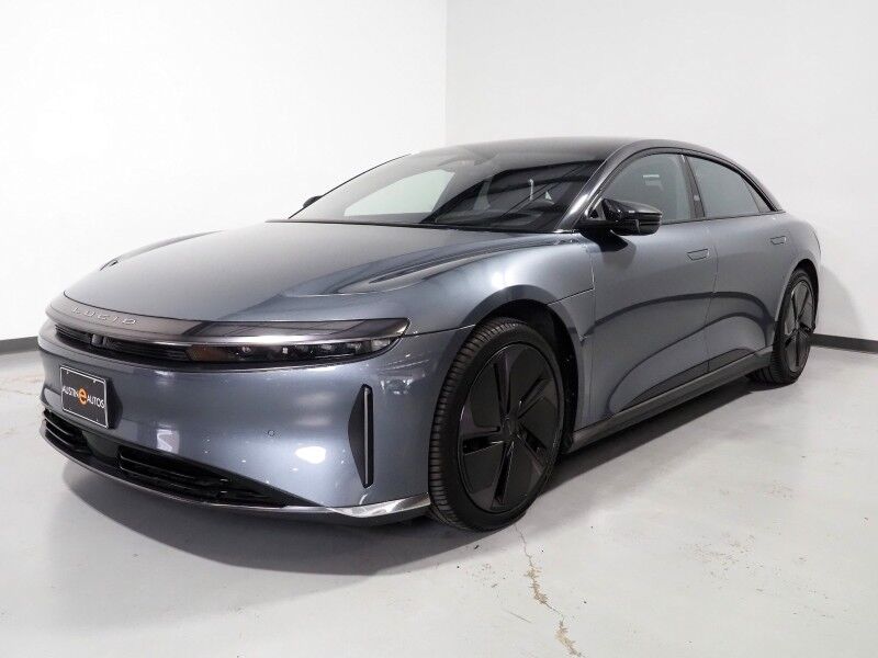 2025 Lucid Air Touring AWD *STEALTH w/GLASS CANOPY ROOF, DREAMDRIVE PRO, COMFORT & CONVENIENCE PKG, NAVIGATION, ADAPTIVE CRUISE, SAFETY ALERTS, 360 CAMERAS, NAPPA LEATHER, CLIMATE SEATS, HEATED STEERING, SURRREAL SOUND AUDIO, 20 INCH WHEELS Round Rock TX