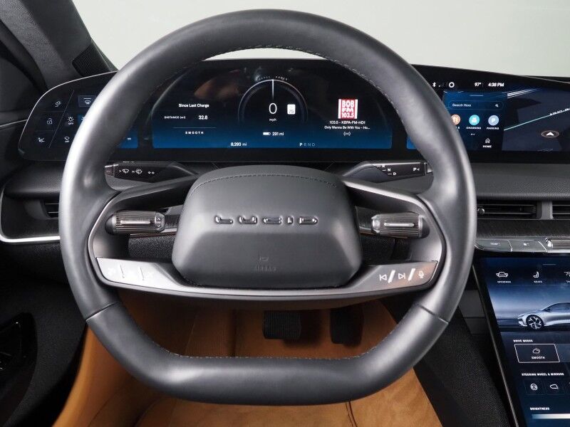 2025 Lucid Air Touring AWD *STEALTH w/GLASS CANOPY ROOF, DREAMDRIVE PRO, COMFORT & CONVENIENCE PKG, NAVIGATION, ADAPTIVE CRUISE, SAFETY ALERTS, 360 CAMERAS, NAPPA LEATHER, CLIMATE SEATS, HEATED STEERING, SURRREAL SOUND AUDIO, 20 INCH WHEELS Round Rock TX