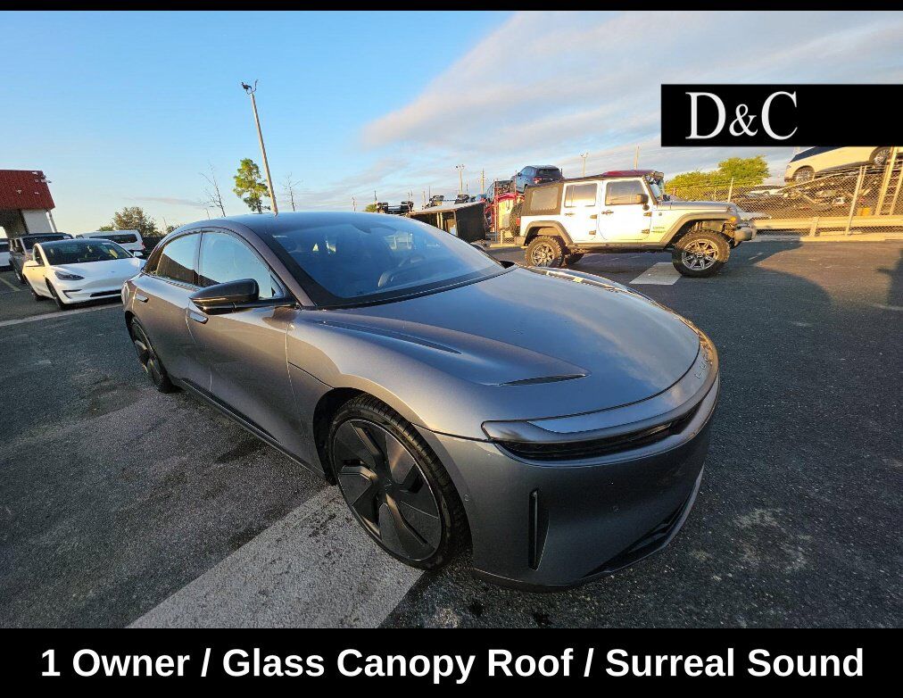 2025 Lucid Air Touring Glass Canopy Roof / Surreal Sound