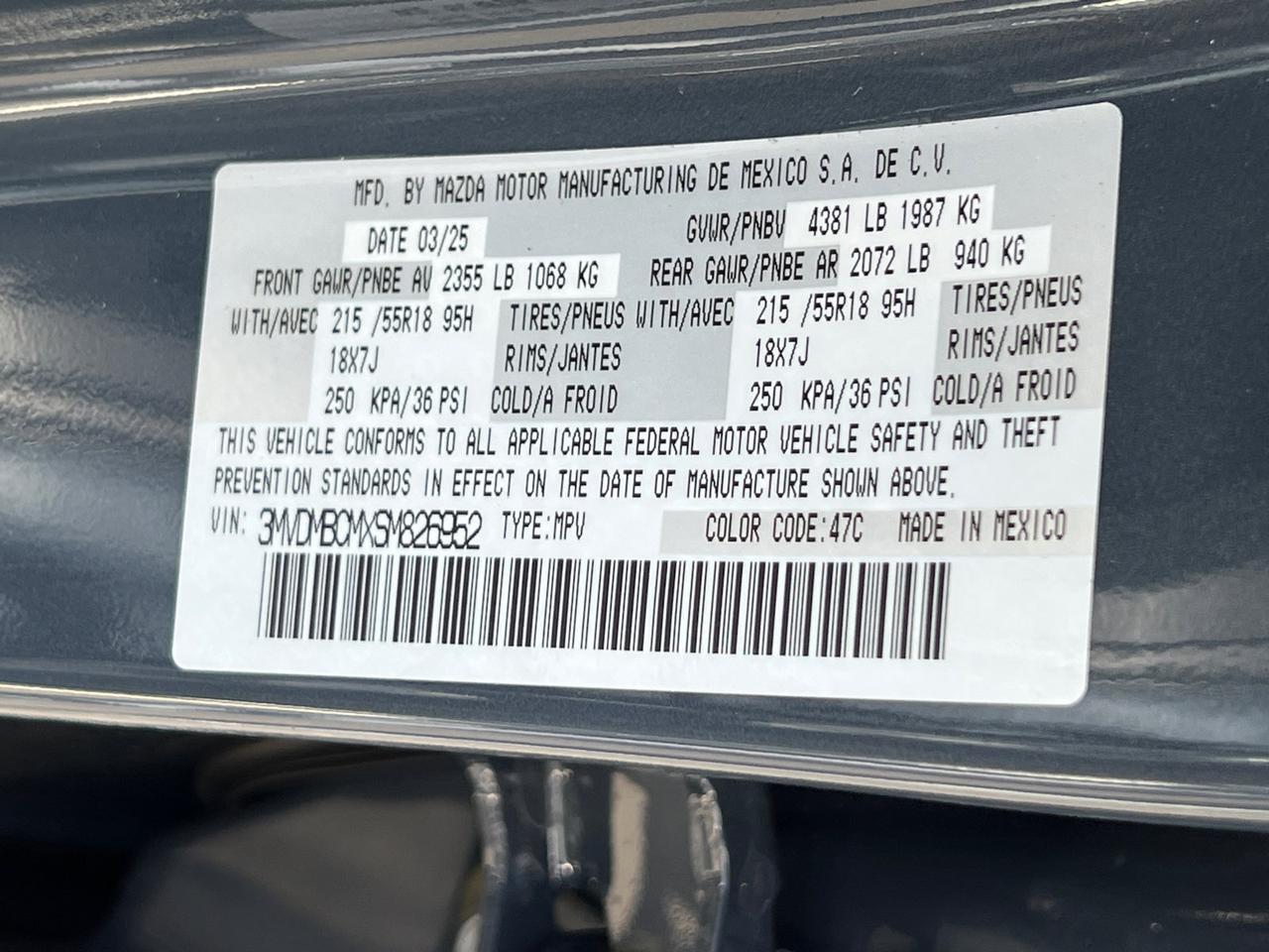 2025 MAZDA CX-30 2.5 S Carbon Edition Hagerstown MD