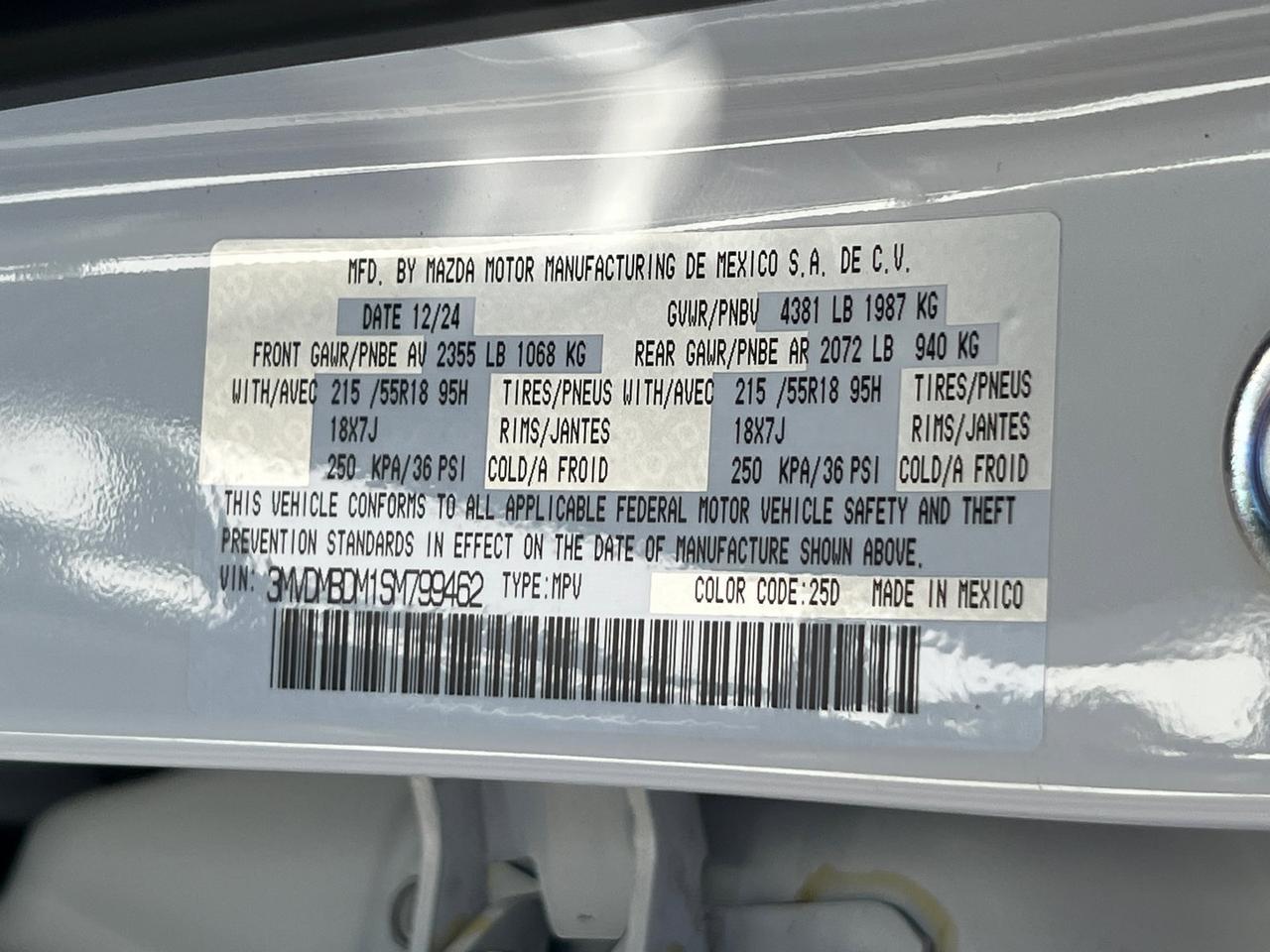 2025 MAZDA CX-30 2.5 S Premium Package Hagerstown MD