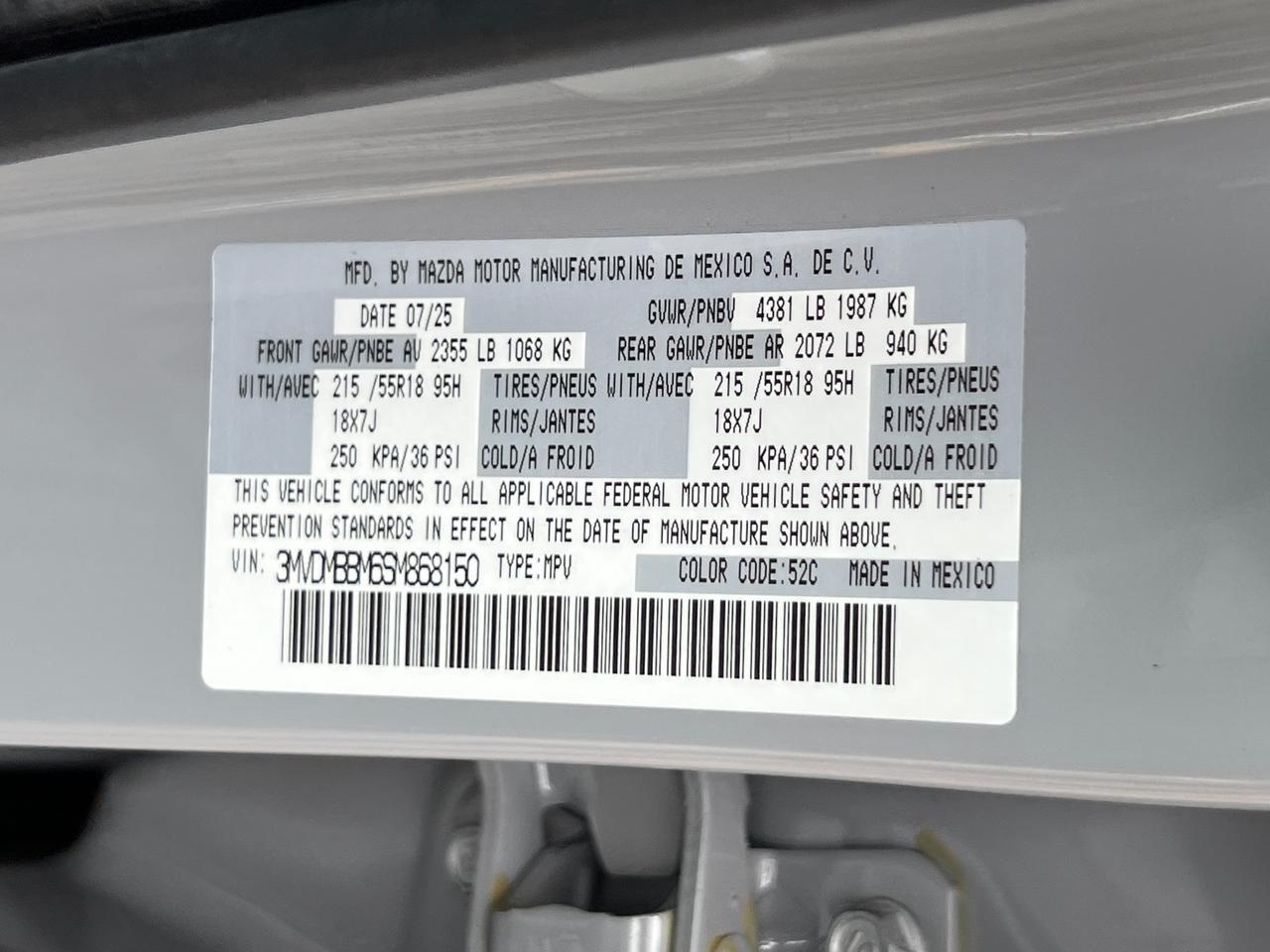2025 MAZDA CX-30 2.5 S Select Sport Hagerstown MD
