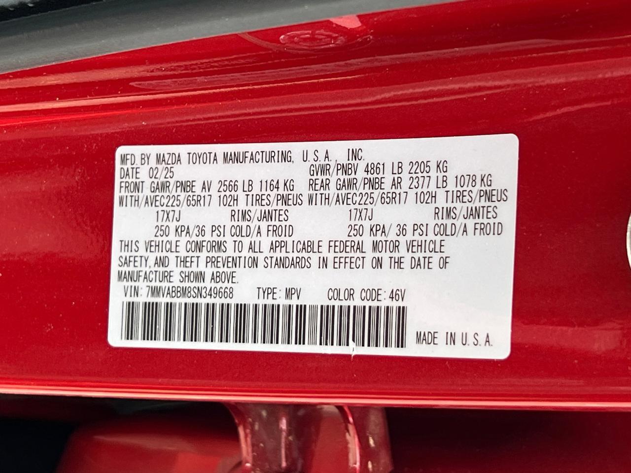 2025 MAZDA CX-50 2.5 S Preferred Package Hagerstown MD