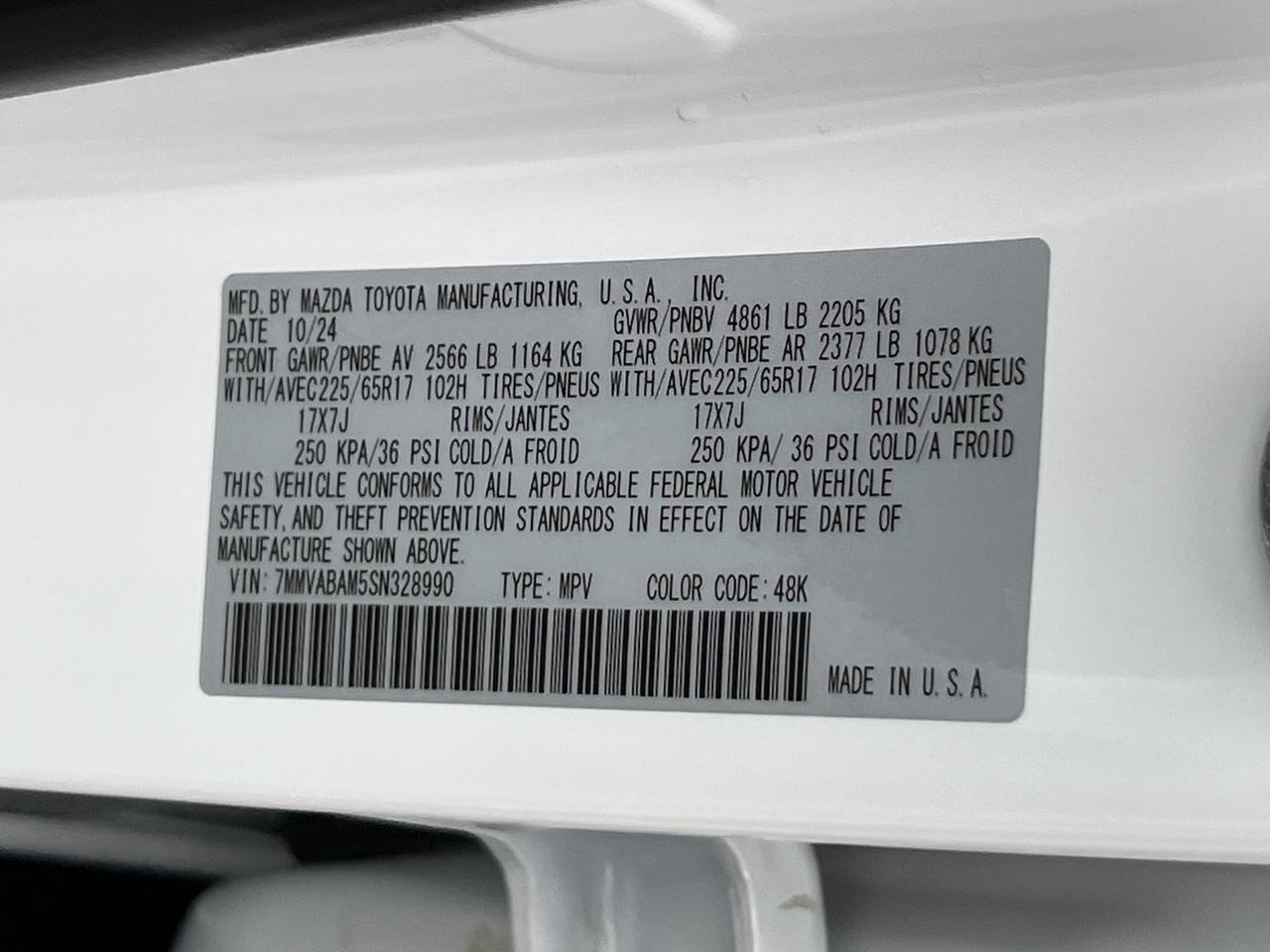 2025 MAZDA CX-50 2.5 S Select Package Hagerstown MD