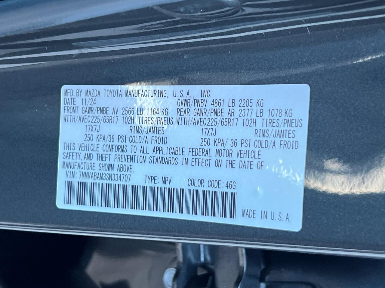 2025 MAZDA CX-50 2.5 S Select Package Hagerstown MD