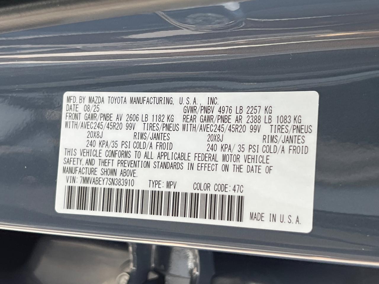 2025 MAZDA CX-50 2.5 Turbo Premium Plus Package Hagerstown MD