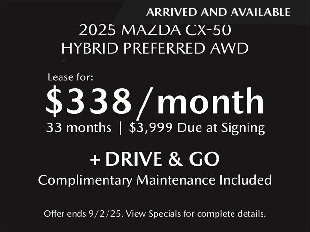 2025 MAZDA CX-50 Hybrid Preferred San Juan Capistrano CA