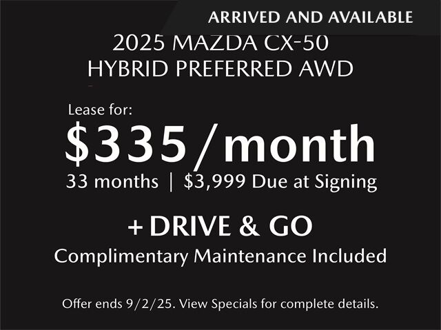 2025 MAZDA CX-50 Hybrid Preferred San Juan Capistrano CA