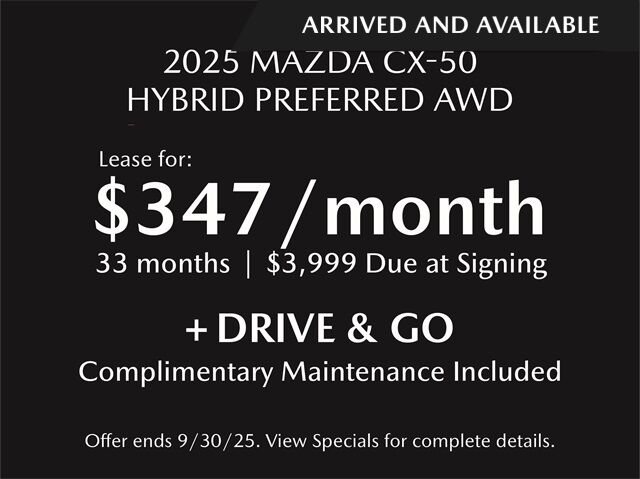 2025 MAZDA CX-50 Hybrid Preferred San Juan Capistrano CA