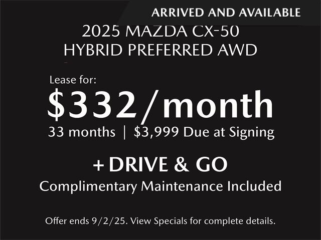 2025 MAZDA CX-50 Hybrid Preferred San Juan Capistrano CA