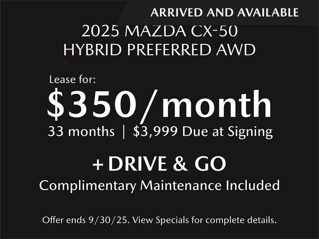 2025 MAZDA CX-50 Hybrid Preferred San Juan Capistrano CA