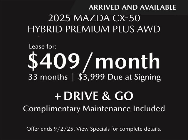 2025 MAZDA CX-50 Hybrid Premium Plus San Juan Capistrano CA