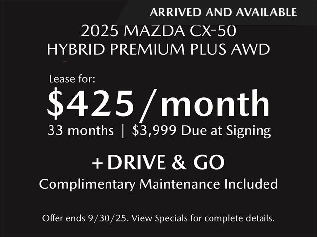 2025 MAZDA CX-50 Hybrid Premium Plus San Juan Capistrano CA